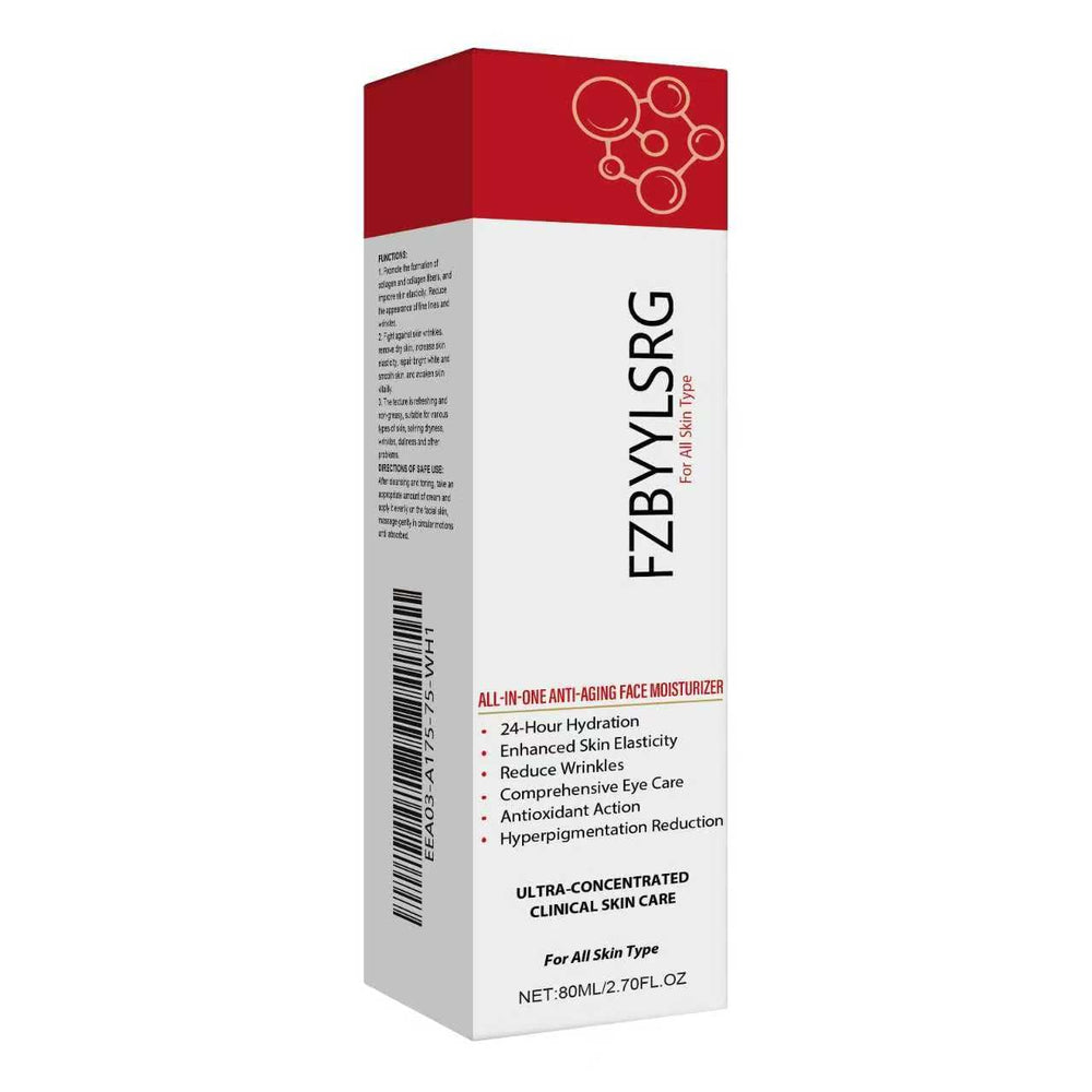 FZBYYLSRG all-in-one anti-aging cream bottle pump demonstrates easy daily moisture