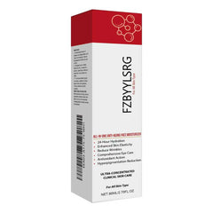 FZBYYLSRG all-in-one anti-aging cream bottle pump demonstrates easy daily moisture