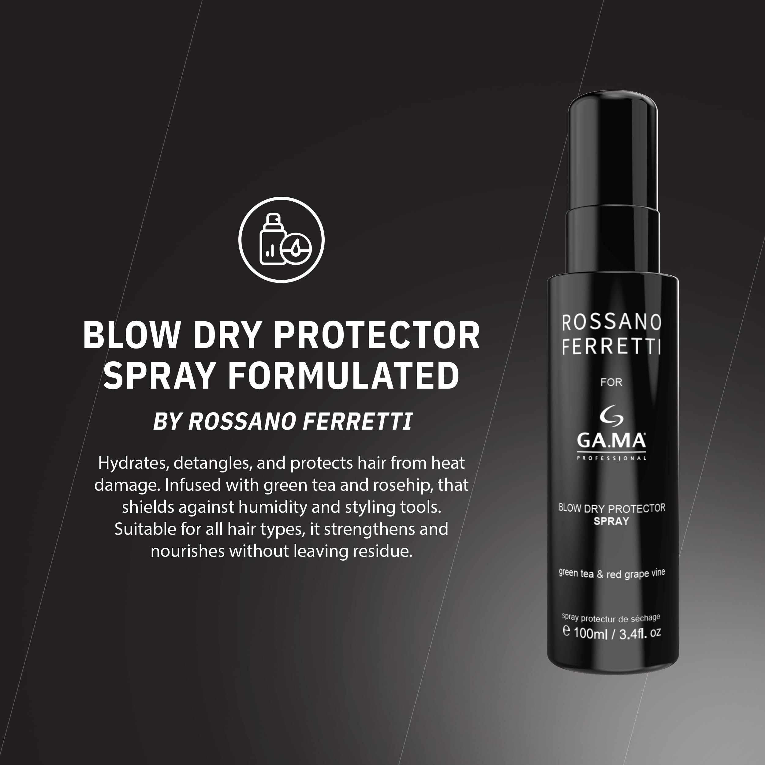 GA.MA IQ3 Perfetto star nozzle enhances precise shaping during blowouts.