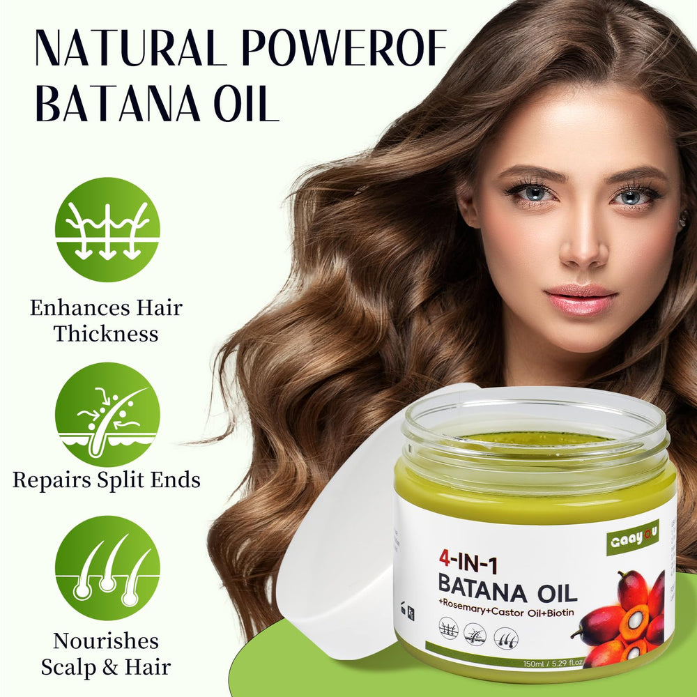 Gaayou Batana Oil sourced from Honduras wild forests underscores natural purity.