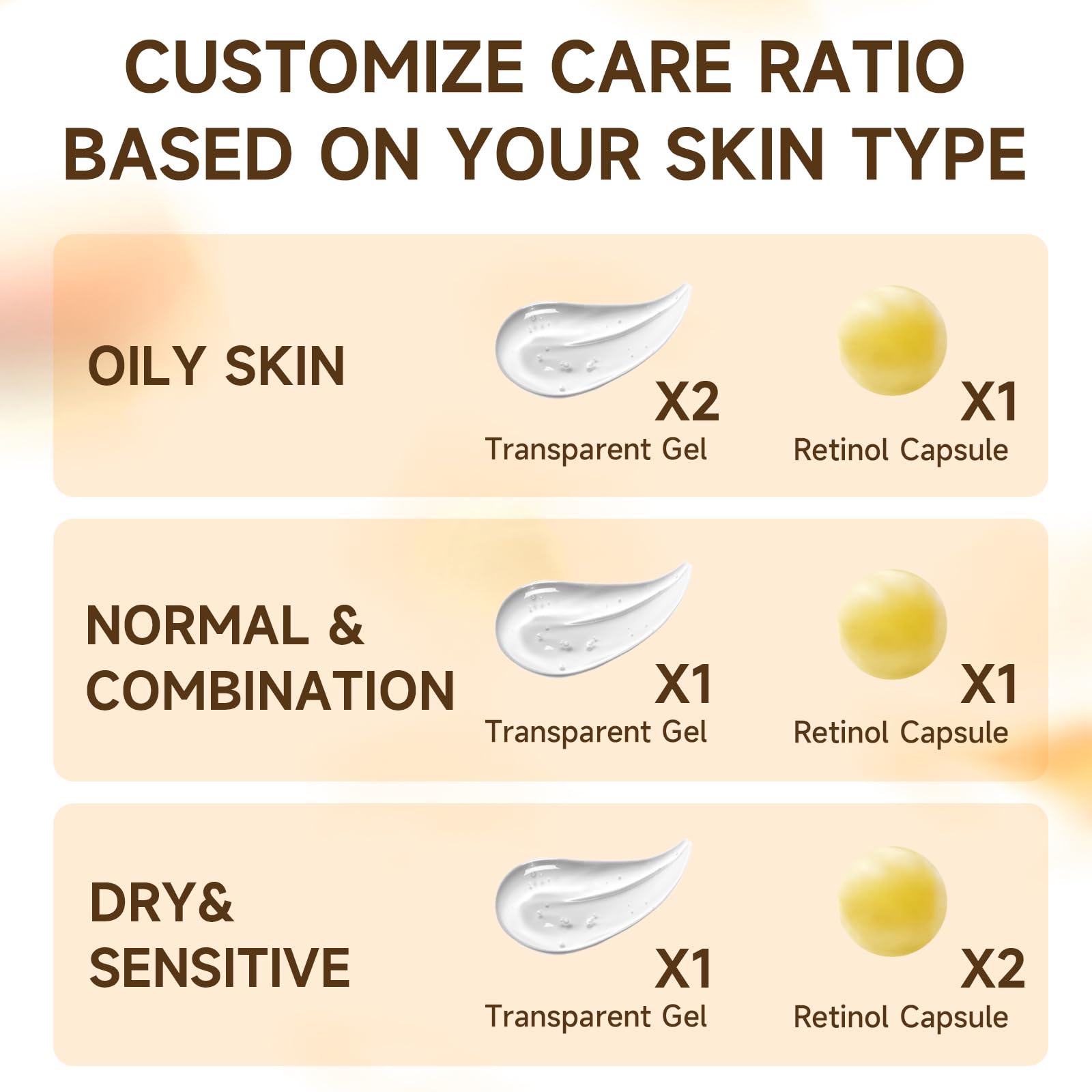 Gaayou Deep Retinol Capsule Cream with hyaluronic acid for deep moisture