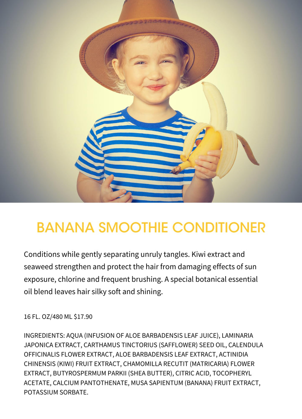 Gabriel Cosmetics Clean Kids Conditioner gluten-free-badge demonstrates safe, allergy-conscious ingredients.