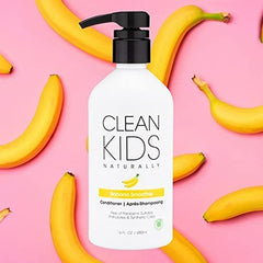 Gabriel Cosmetics kiwi-seaweed formula protects kids' fine hair from sun and chlorine.