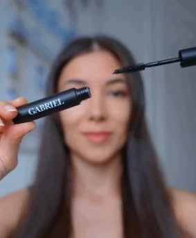 Gabriel Cosmetics Mascara with vitamin B-5 aids length and fullness.