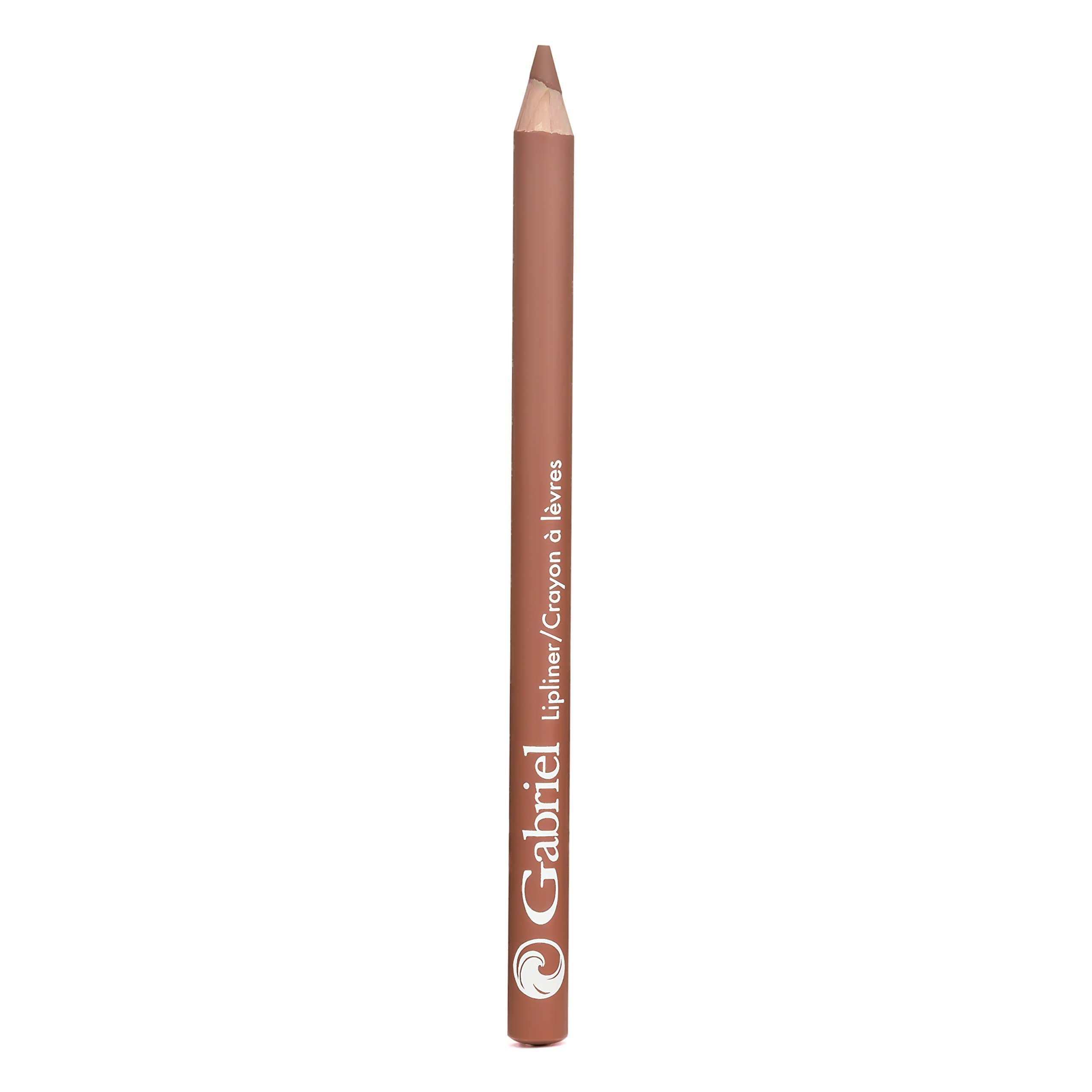 Gabriel Cosmetics Nutmeg lipliner swatch on arm shows shade and blend