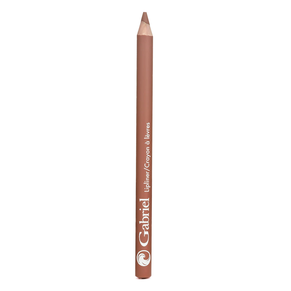 Gabriel Cosmetics Nutmeg lipliner swatch on arm shows shade and blend