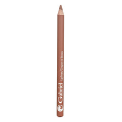 Gabriel Cosmetics Nutmeg lipliner swatch on arm shows shade and blend