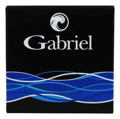 Gabriel Cosmetics pressed mineral powder bottle offers a lightweight matte finish and oil absorption.