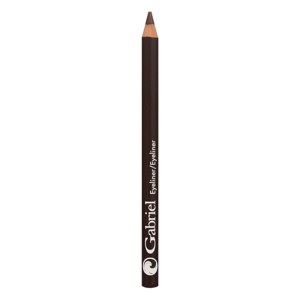 Gabriel Cosmetics vegan eyeliner brown tip detail for precise, clean lines.