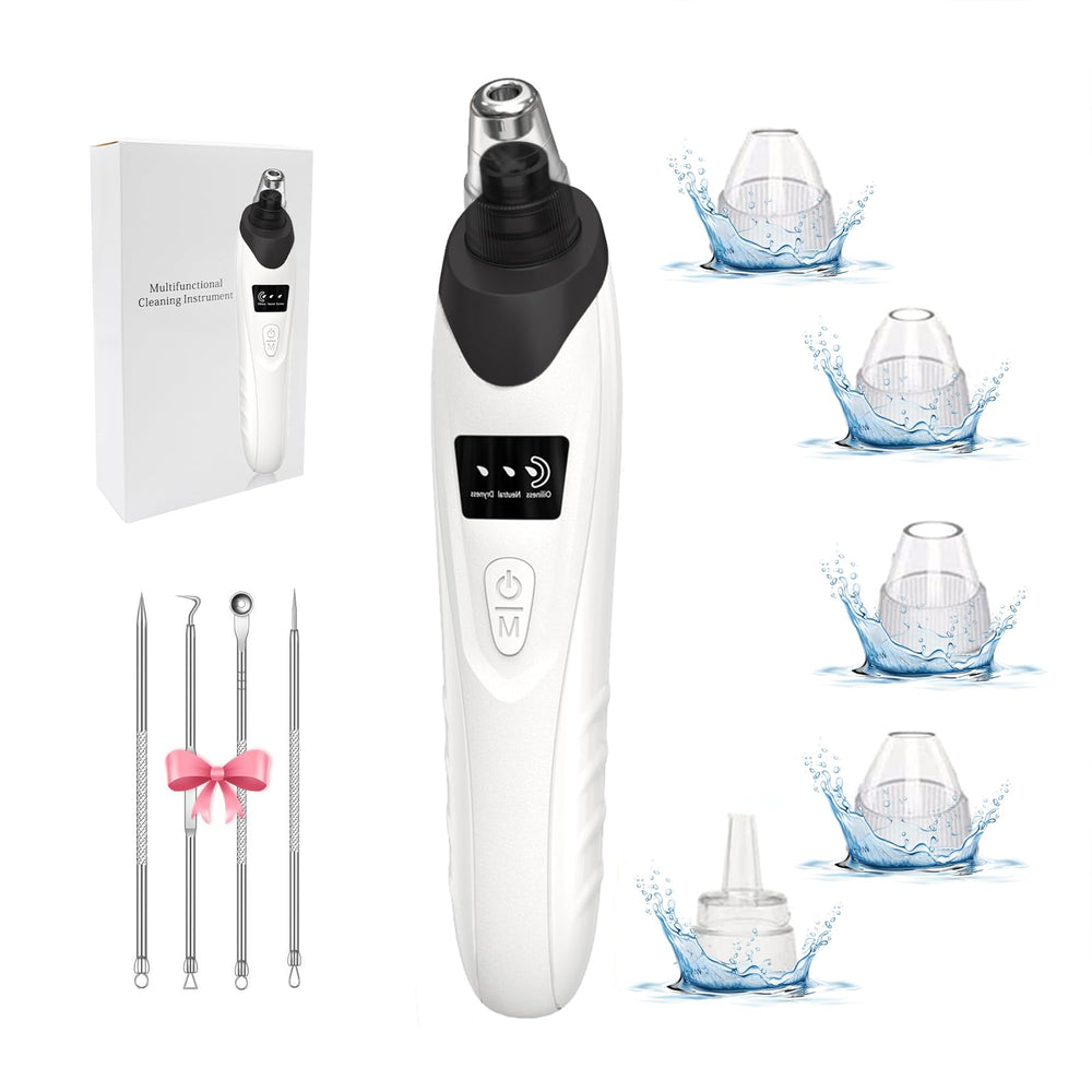 Gackoko Blackhead Vacuum product shot highlights deep cleansing and strong suction.