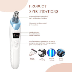 USB-rechargeable design with battery indicator for convenient at-home use