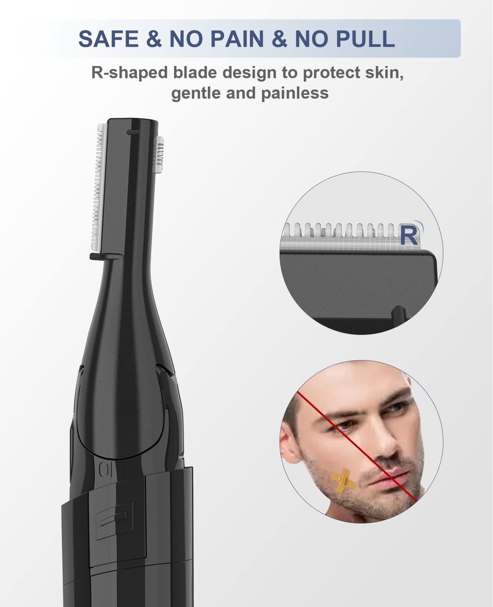 GAERUO eyebrow trimmer portable design fits in bag or pocket
