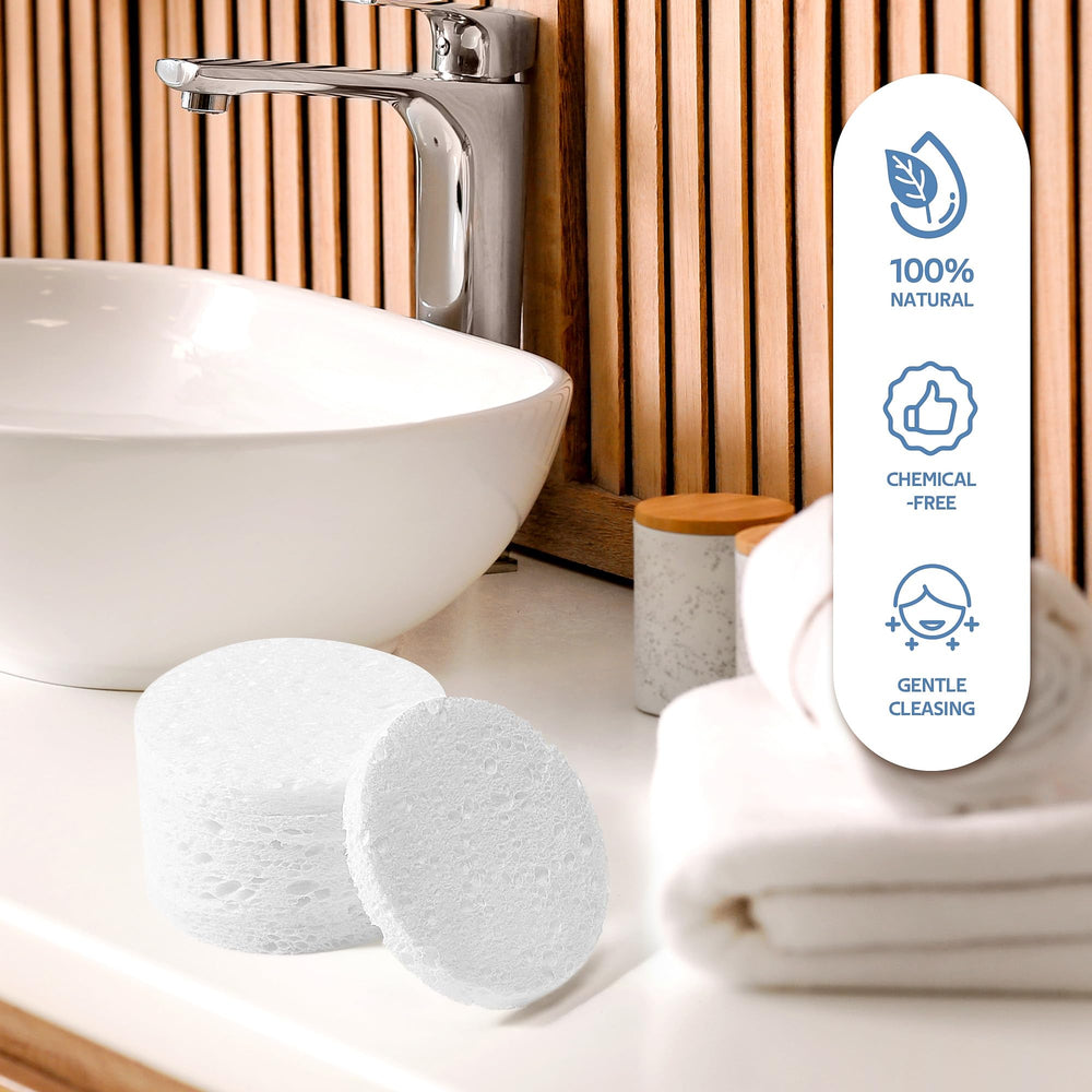 GAINWELL sponges arranged for home spa routine