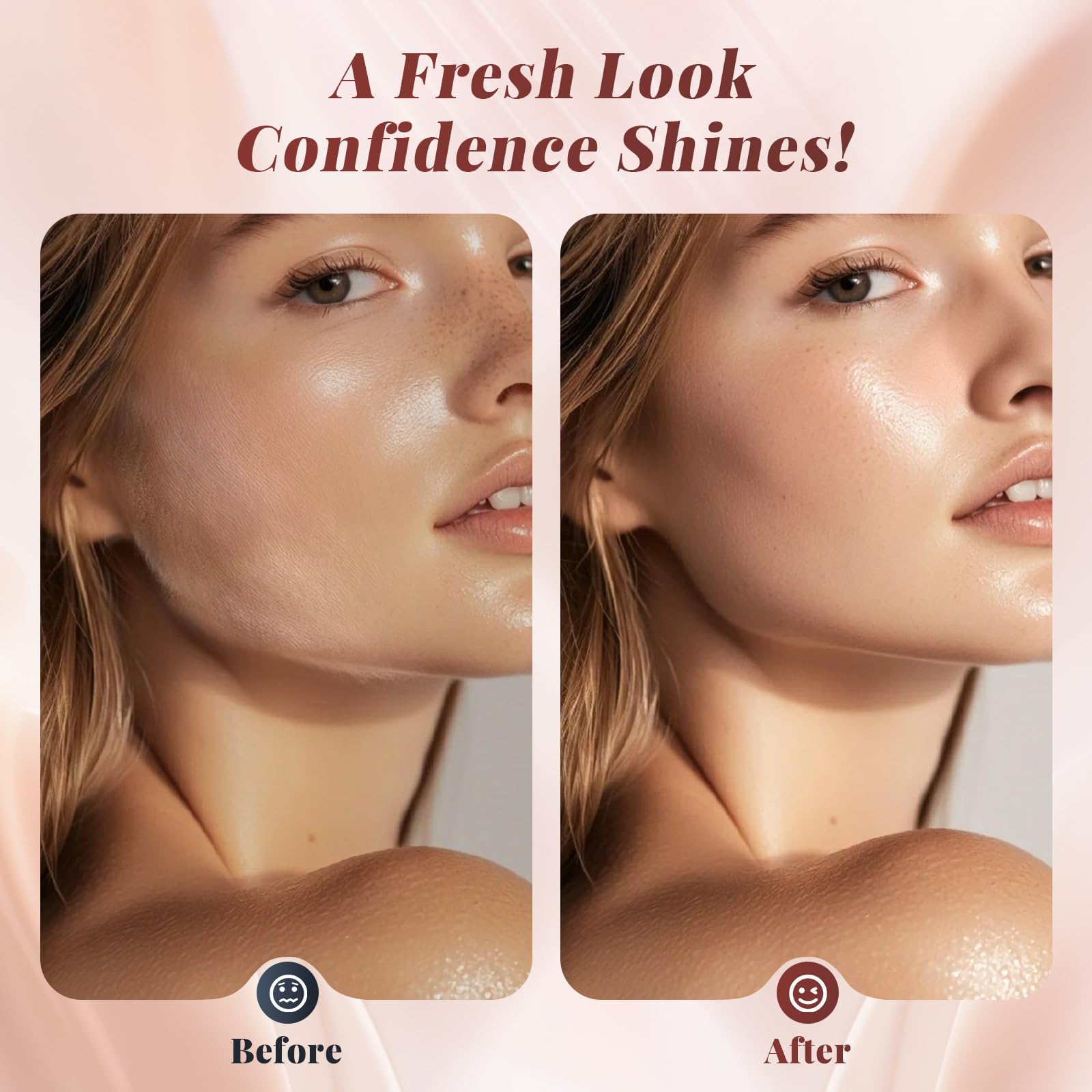 Galtxen Dermaplaning Tool pink side-angle demonstrates compact design for on-the-go skincare