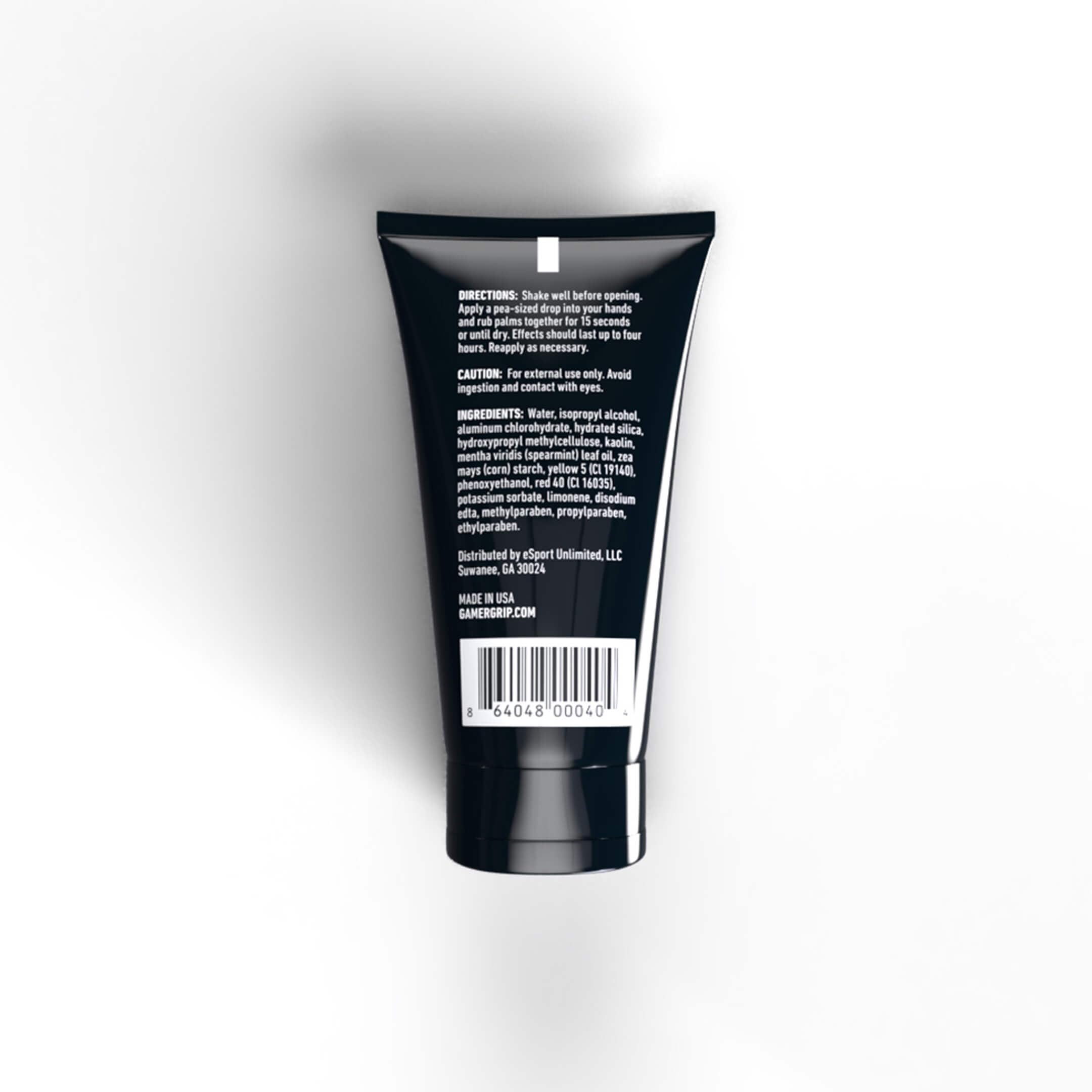 Gamer Grip non-staining formula leaves no marks on gear.