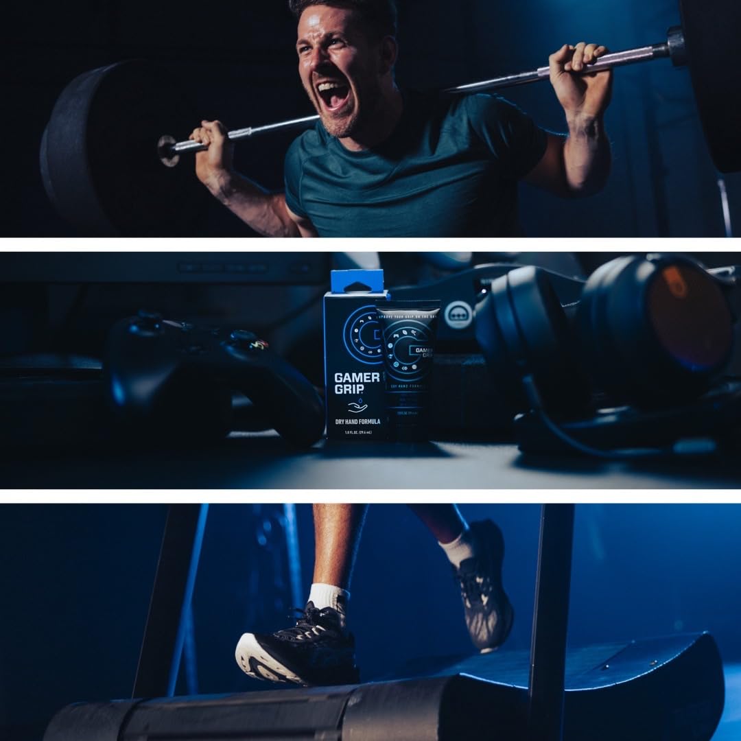 Gamer Grip suited for gym, tennis, golf, and climbing activities.
