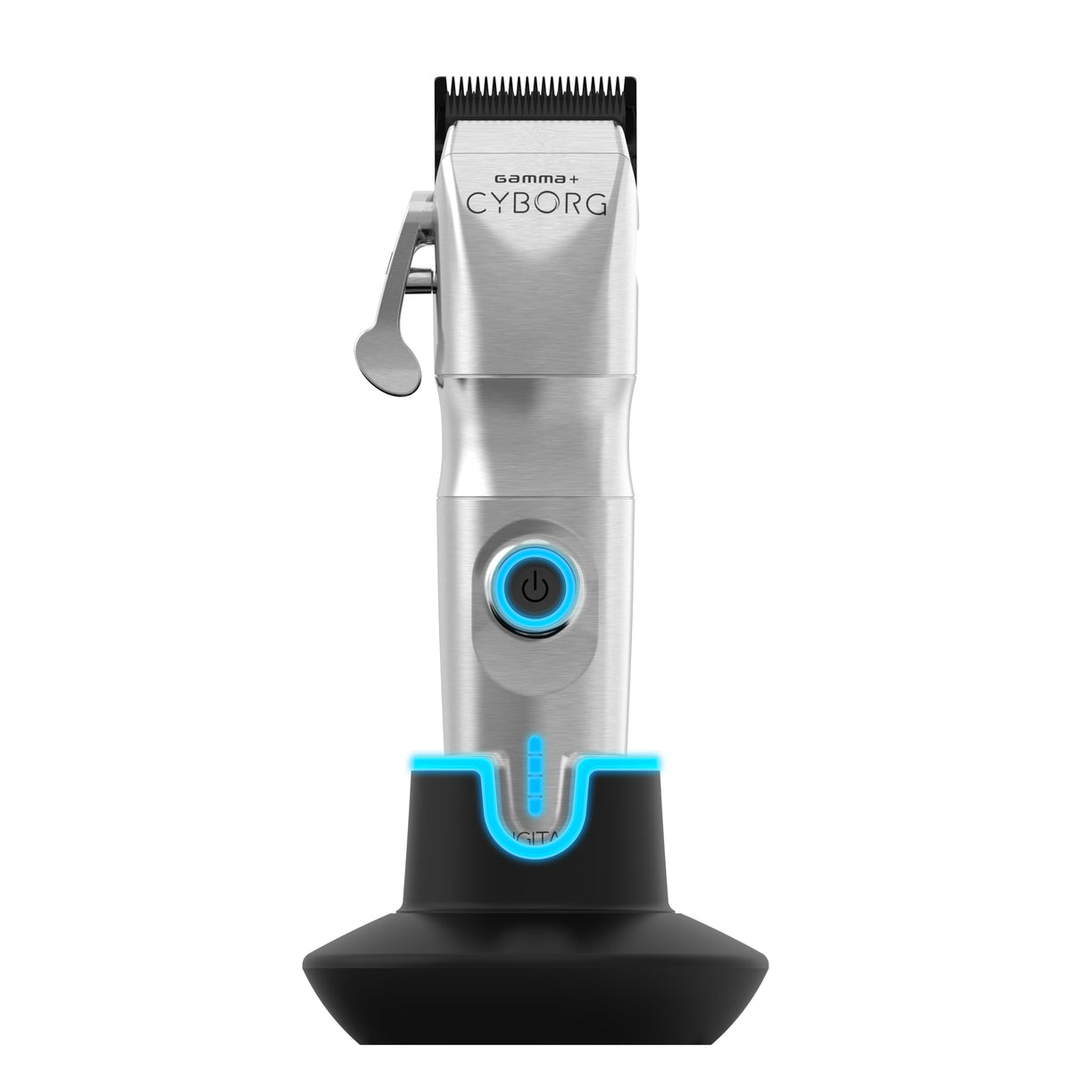 Gamma+ Cyborg clipper digital motor delivers smooth, precise cuts.