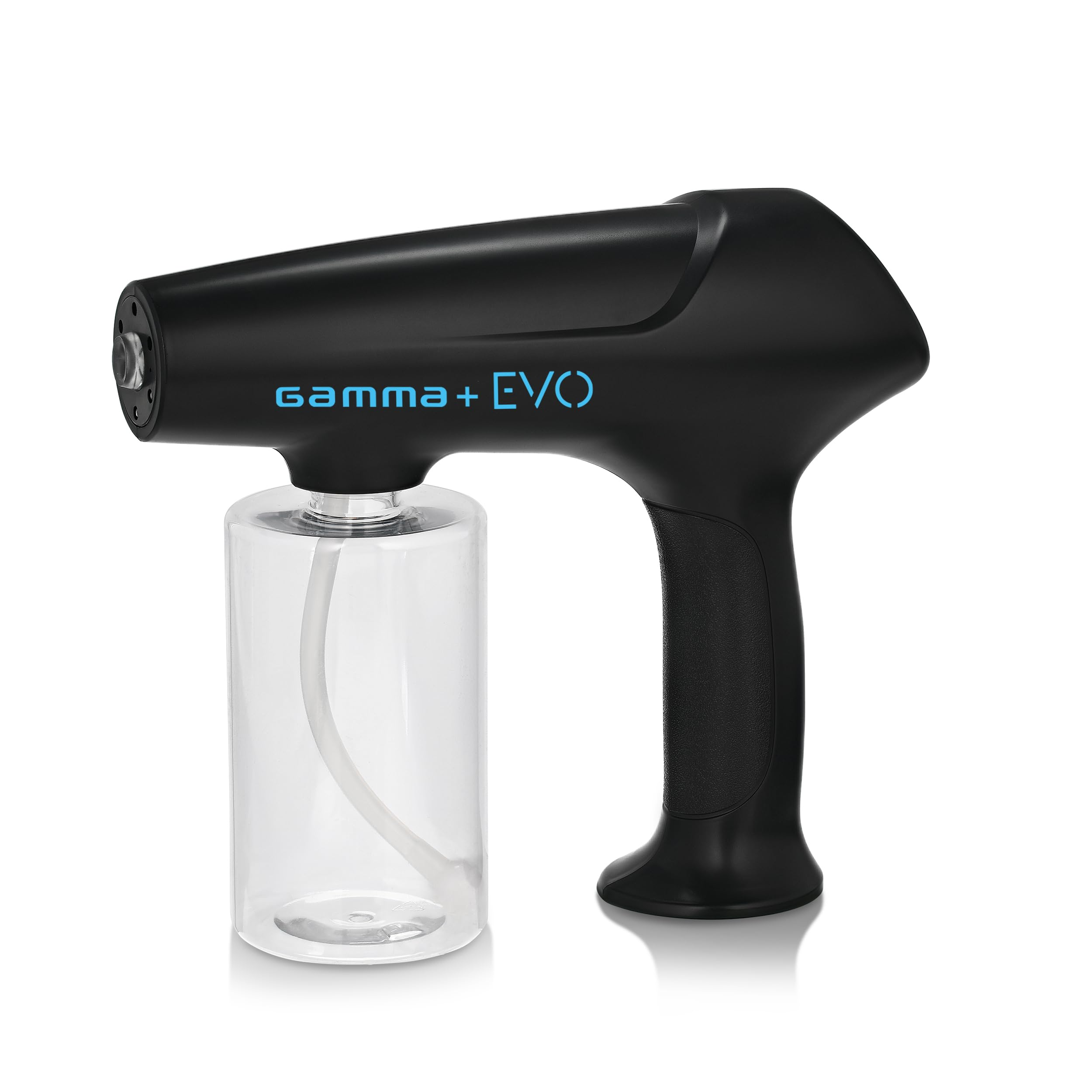 GAMMA+ Evo Nano Mister top view shows portable cordless misting device.