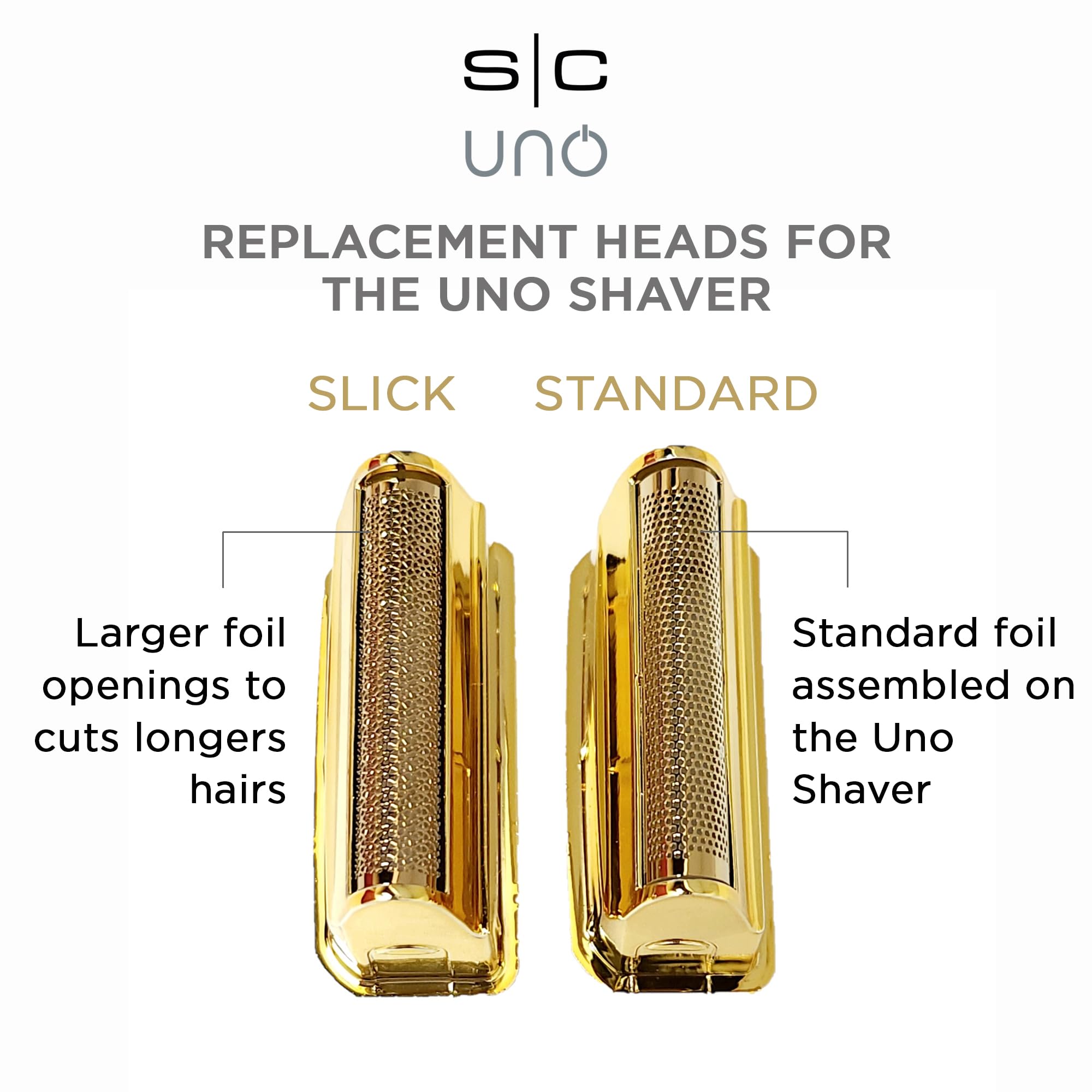 GAMMA+ Uno ergonomic-handle shaver offers comfortable, precise control