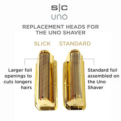 GAMMA+ Uno ergonomic-handle shaver offers comfortable, precise control