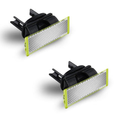 Gaocthiy replacement blades for 2-pack heads enable precise grooming and easy maintenance.