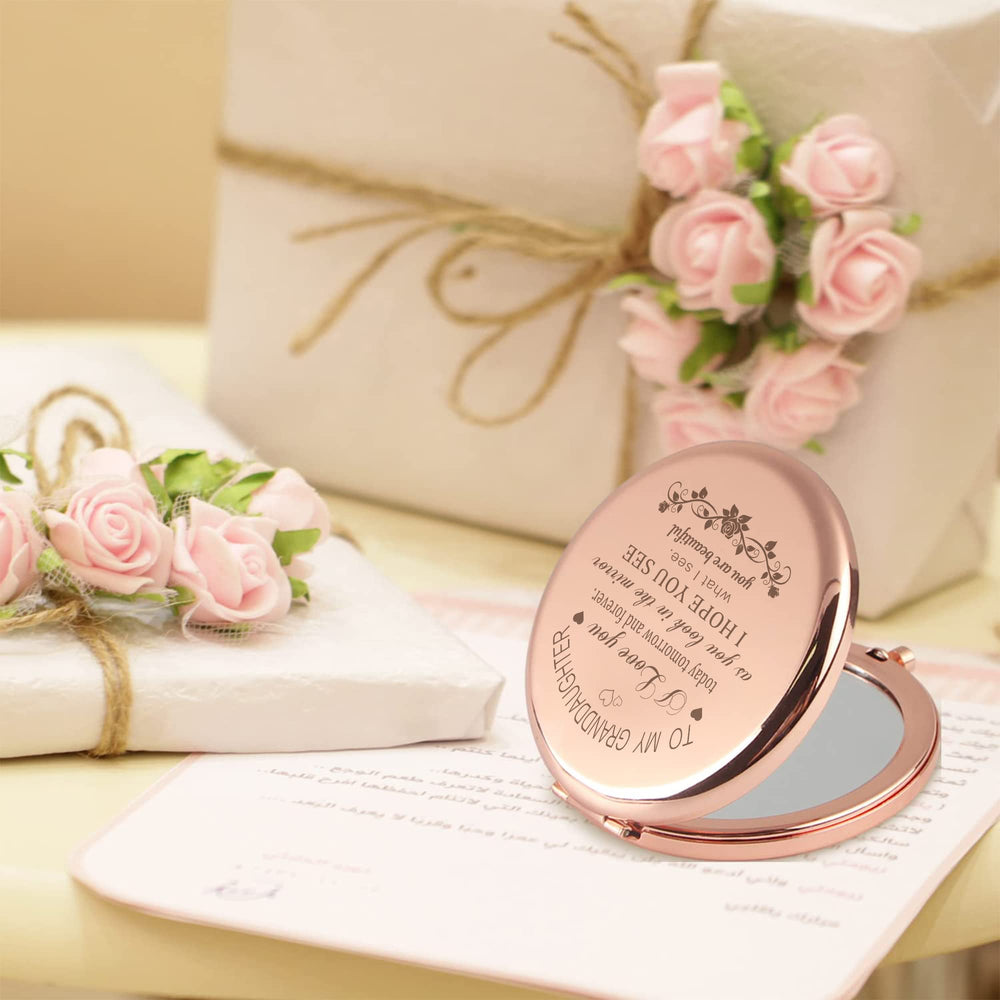 GAOLZIUY granddaughter gift idea mirror suitable for Christmas or birthdays