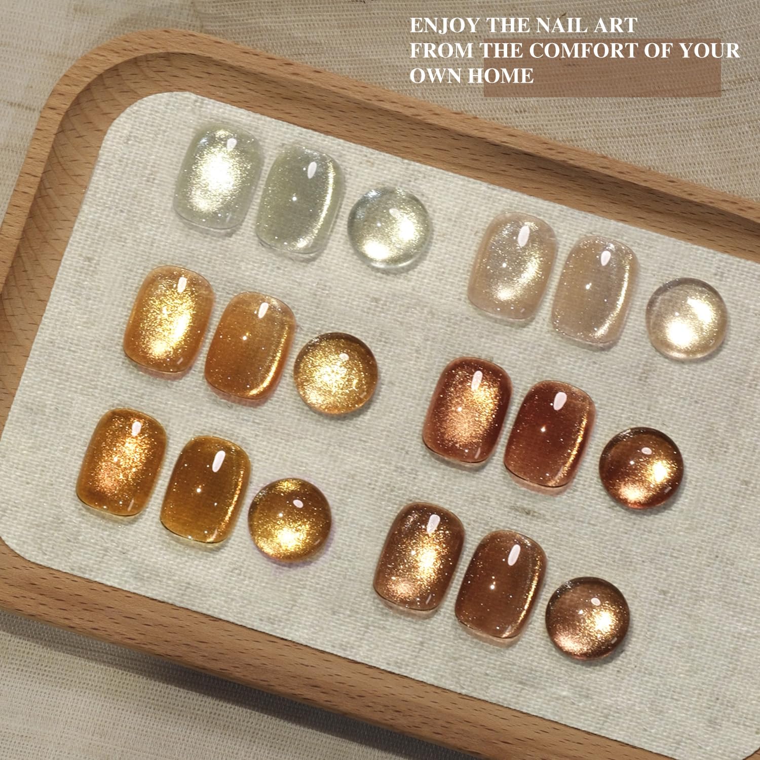 GAOY nail-art gel polish set supports DIY manicures with professional-looking results