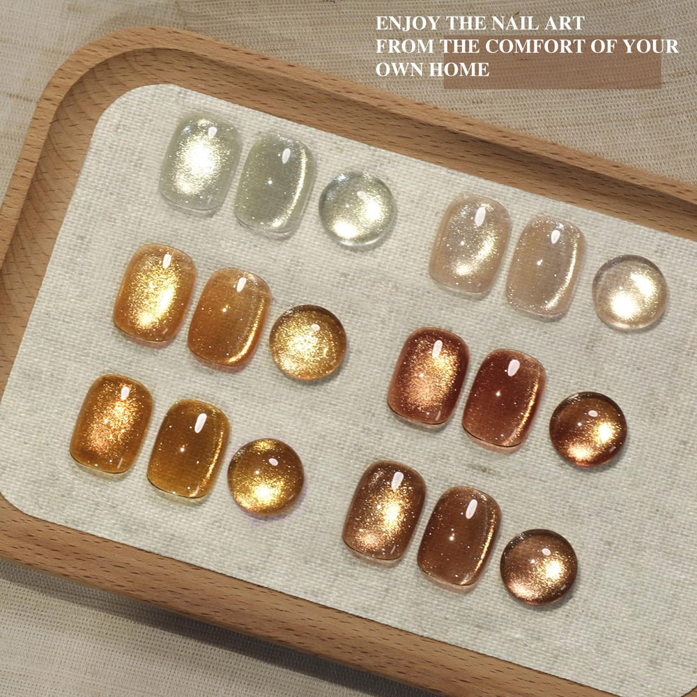 GAOY nail-art gel polish set supports DIY manicures with professional-looking results