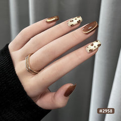 GAOY brown gel color offers warm earthy tones for versatile nail art looks