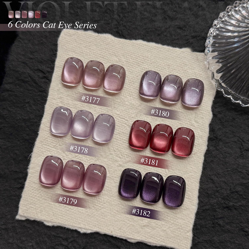 GAOY cat eye magnet demonstrates pattern creation for customizable nails