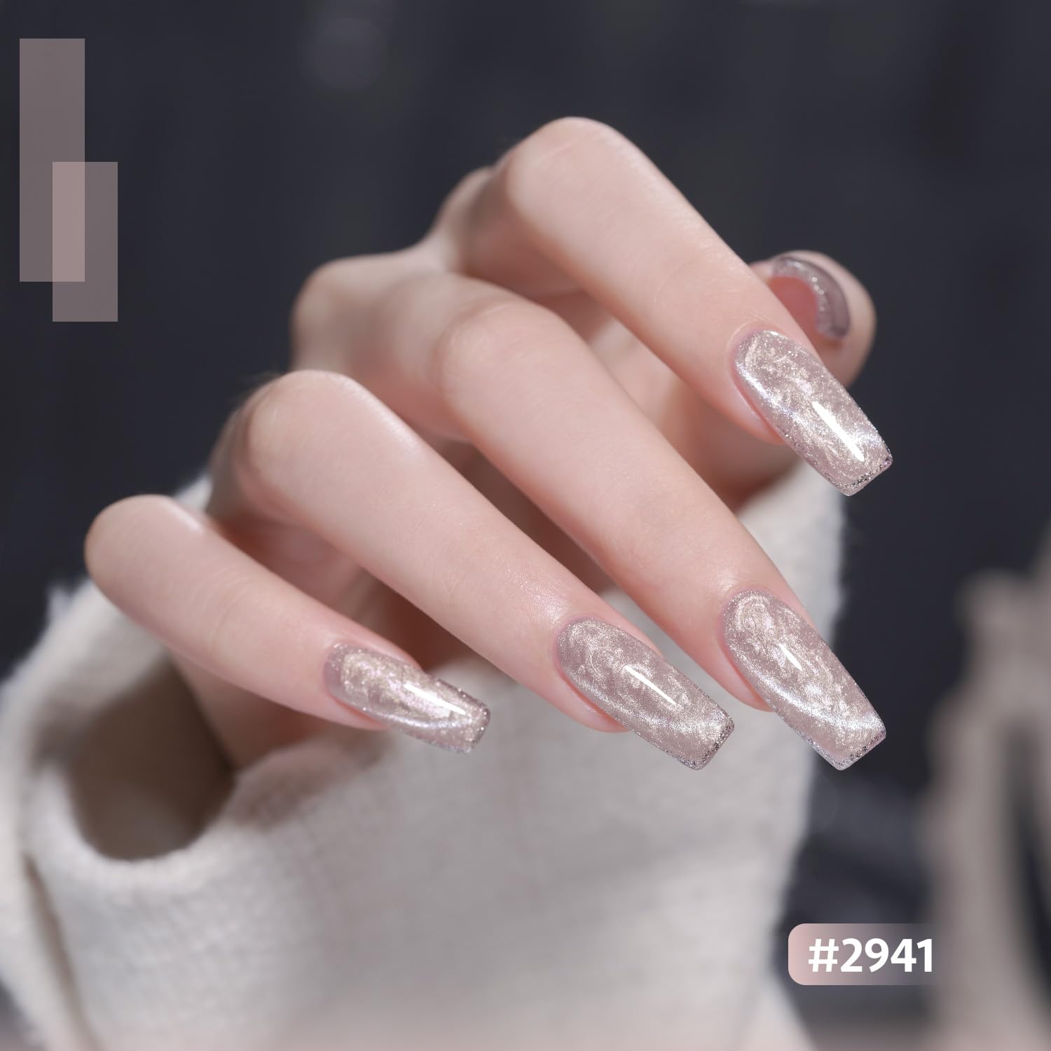 GAOY cat eye magnet tool enables customizable shimmer patterns before curing