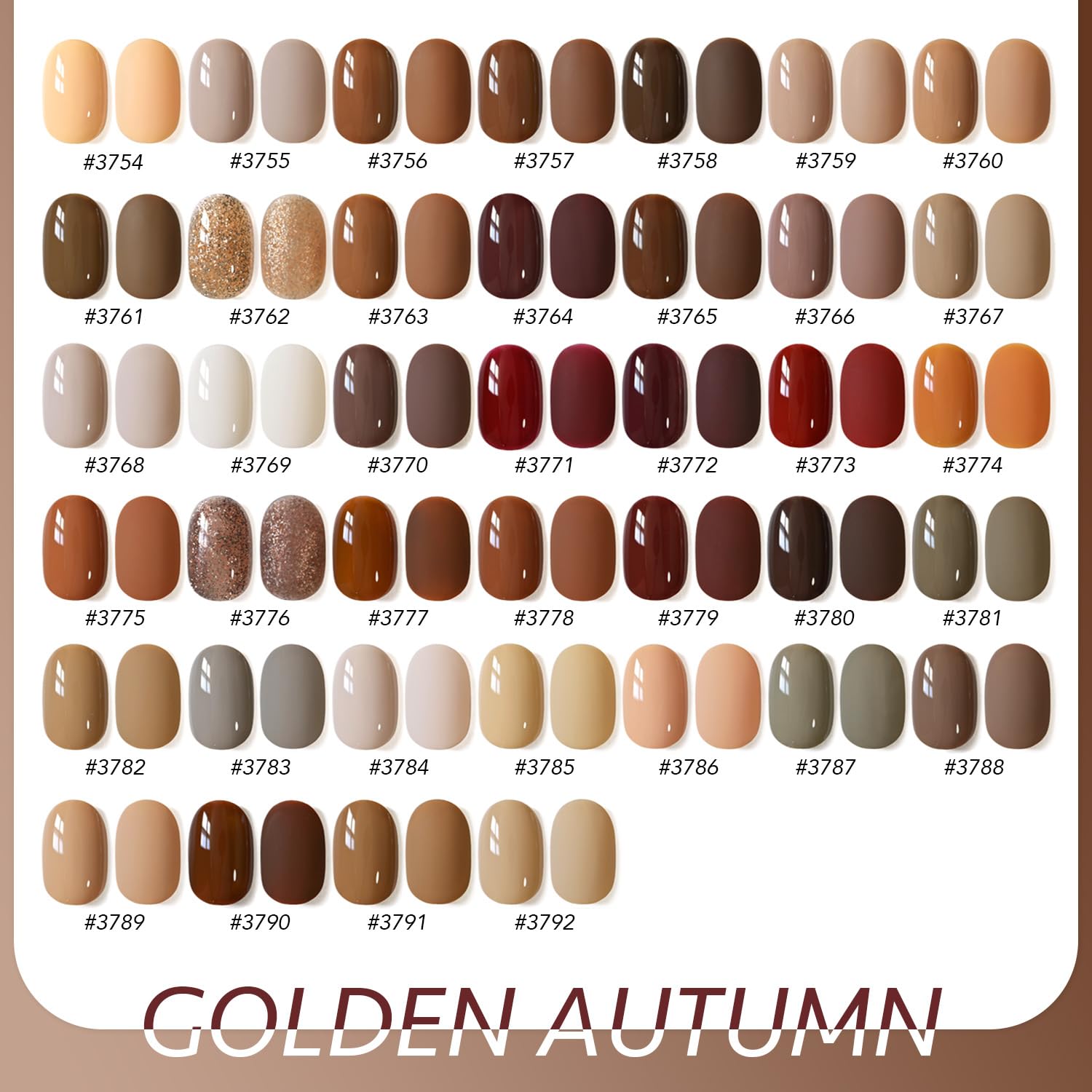 GAOY color collection display suggests easy DIY salon-quality nails at home
