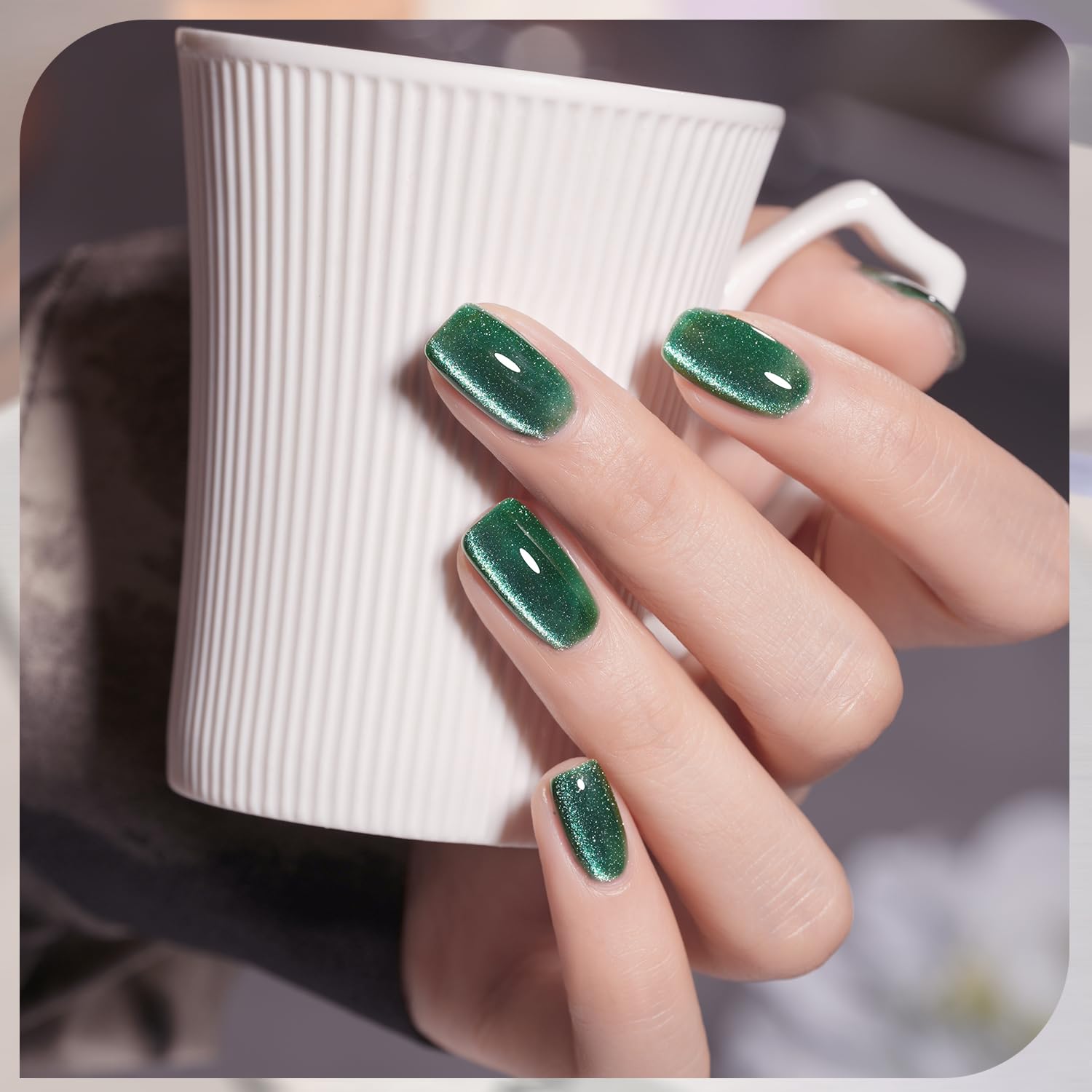 GAOY colorful galaxy gel polish colors offer varied, eye-catching nail art options.