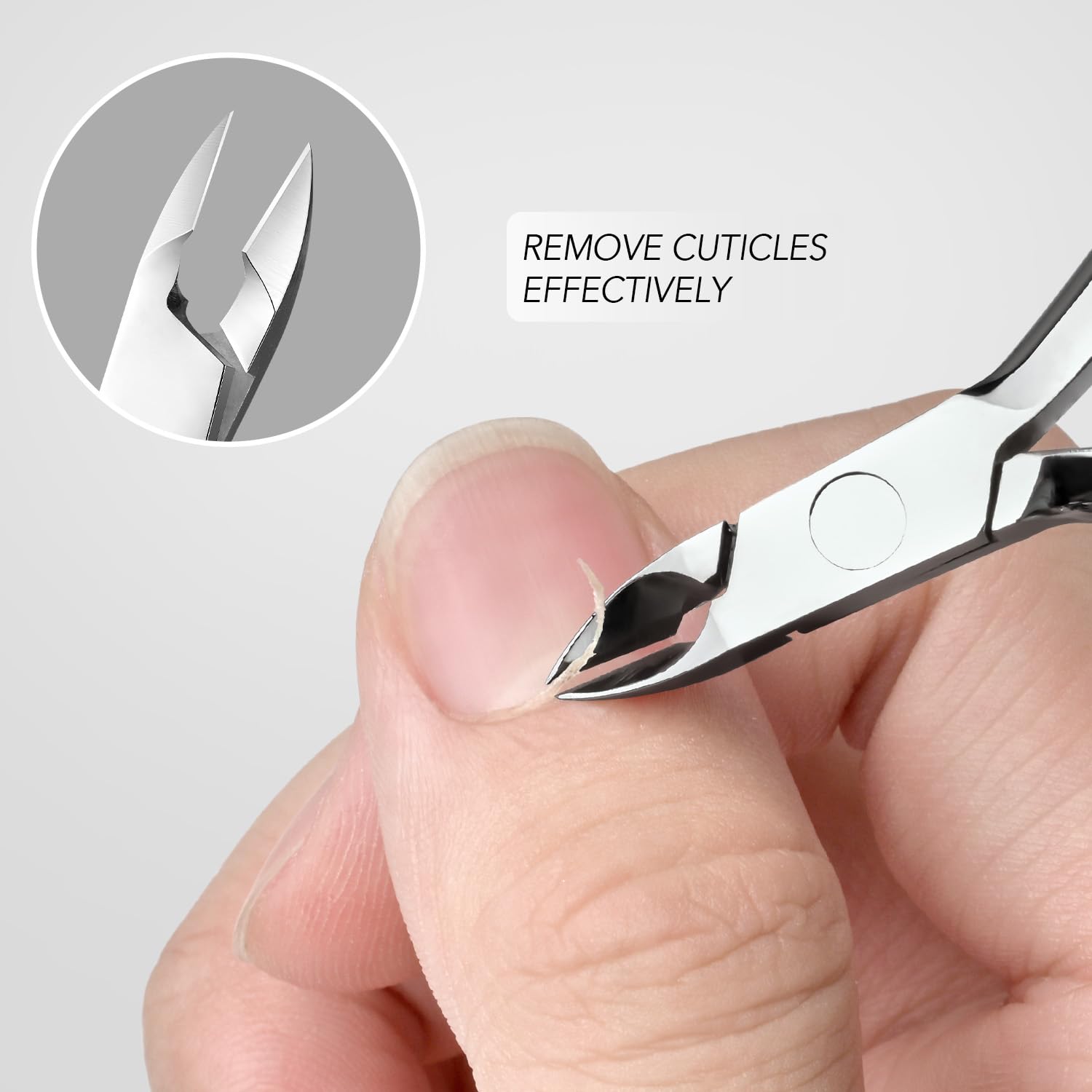 GAOY cuticle tools set including nipper and trimmer for precise cuticle care.