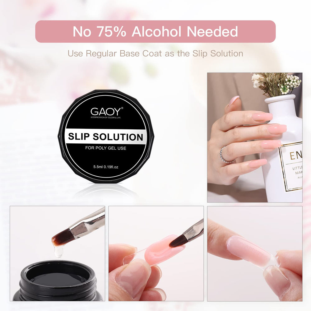 GAOY French manicure kit offers crisp tips with four color options for stylish nails