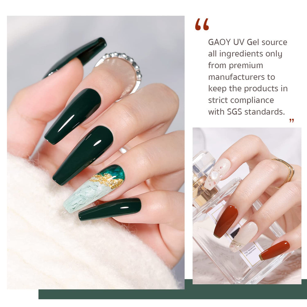 GAOY base coat image highlighting adhesion for long-wear nails