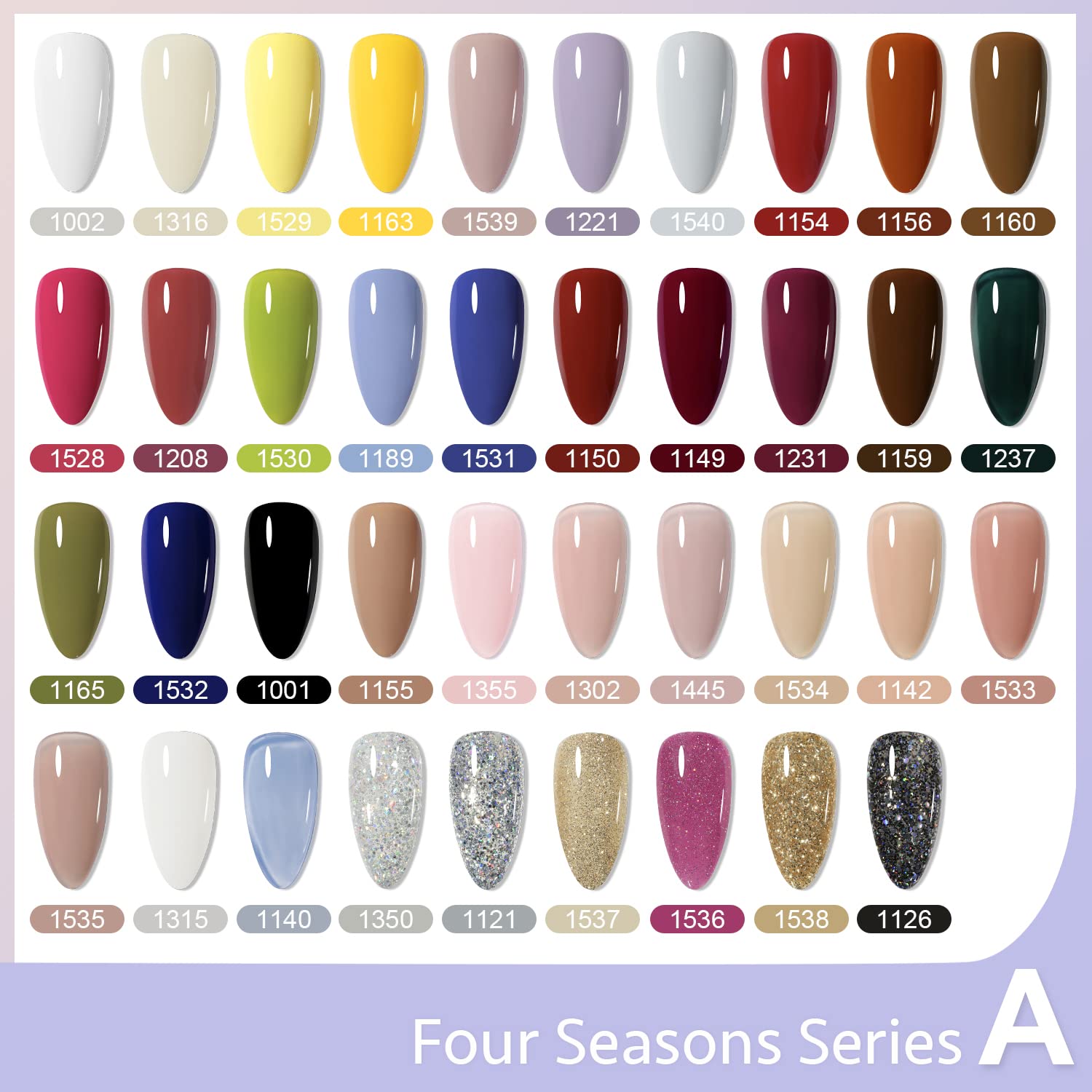 GAOY glossy top coat closeup shows durable salon shine for glossy manicures.
