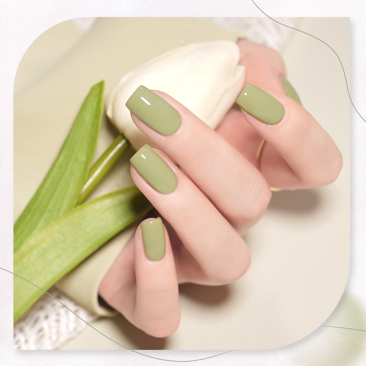 GAOY gel nail polish set pink swatch for vibrant DIY nail art
