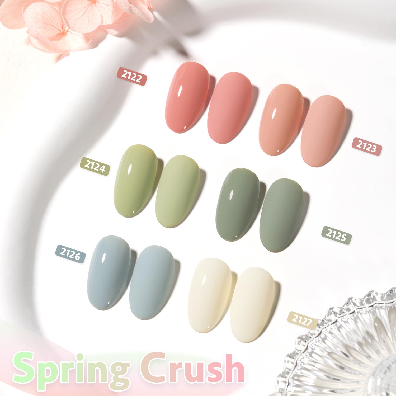GAOY UV-curable gel nails under lamp for quick home manicures