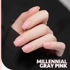GAOY jelly-gel polish in 2-3 coats for creamy, even coverage