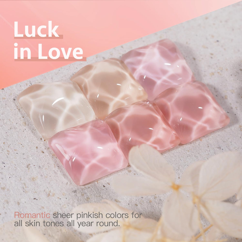 GAOY Jelly Gel nail-art-setup showcasing easy at-home design possibilities