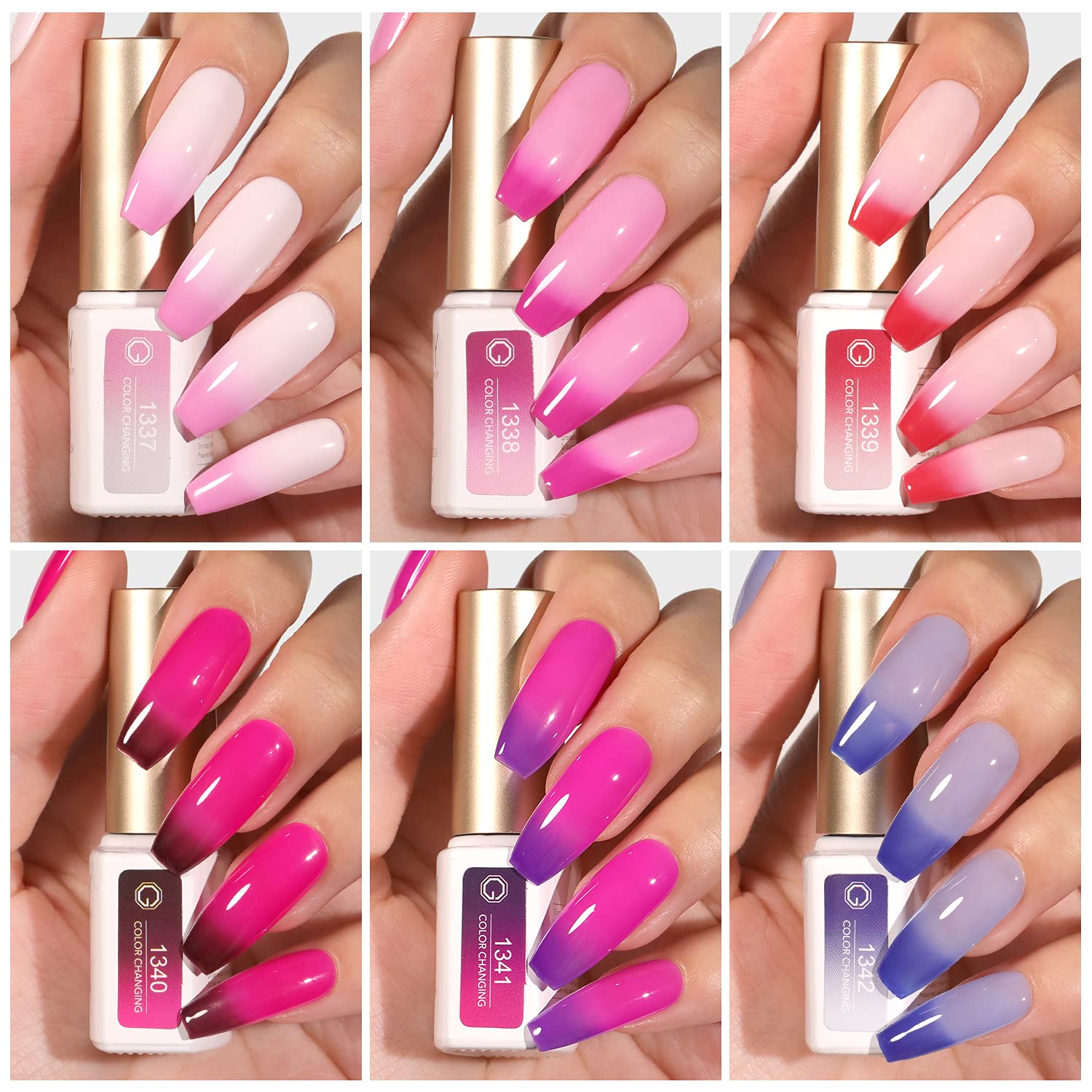 GAOY long-lasting gel nail polish up to four weeks with proper base and top coats