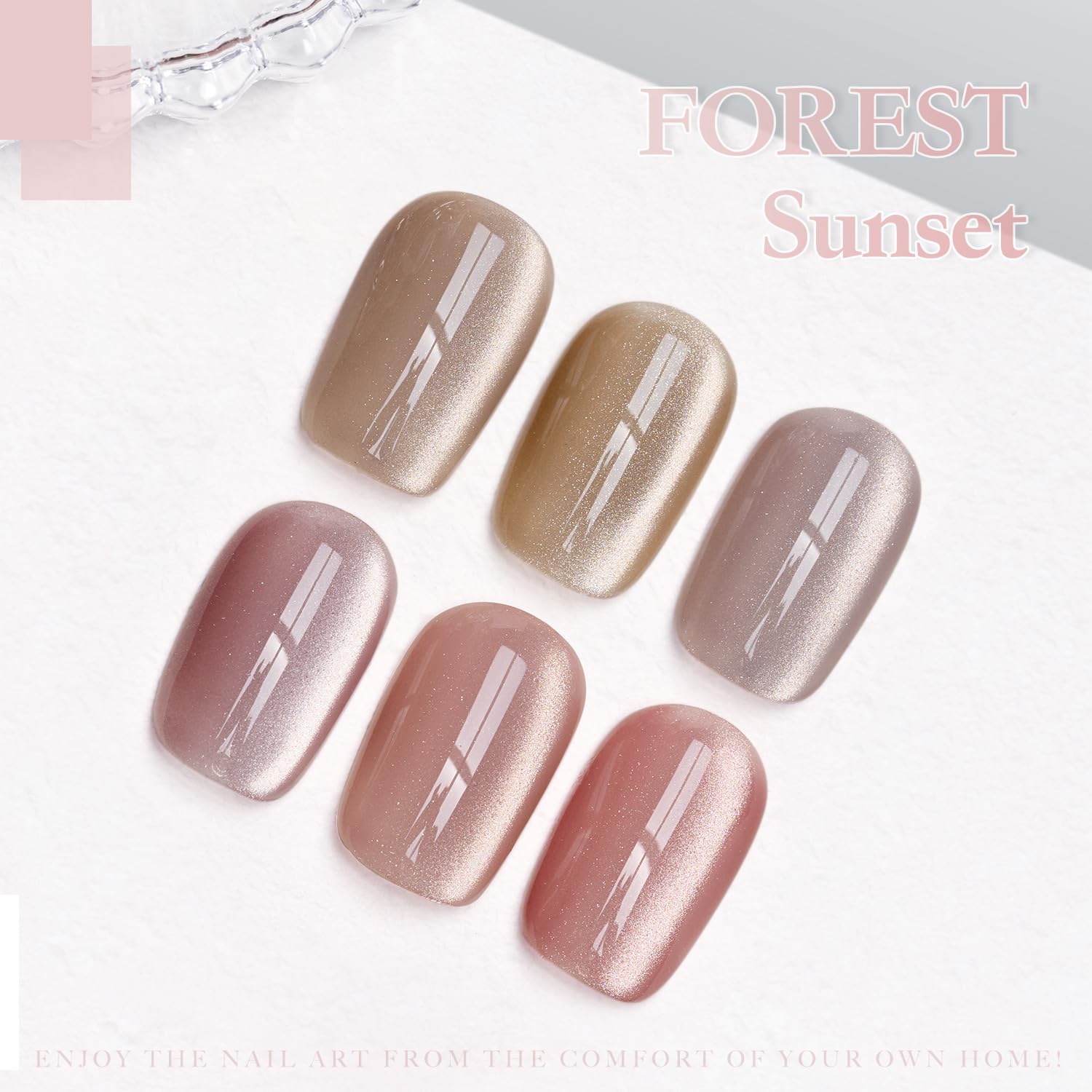 GAOY long-lasting formula lasts up to four weeks with proper base and top coats.