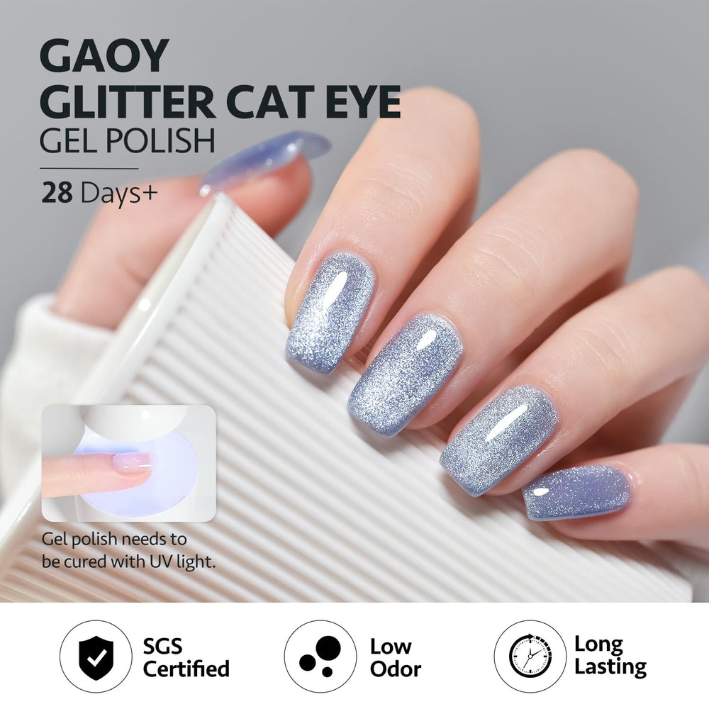 GAOY magnet usage demonstration creating cat eye design