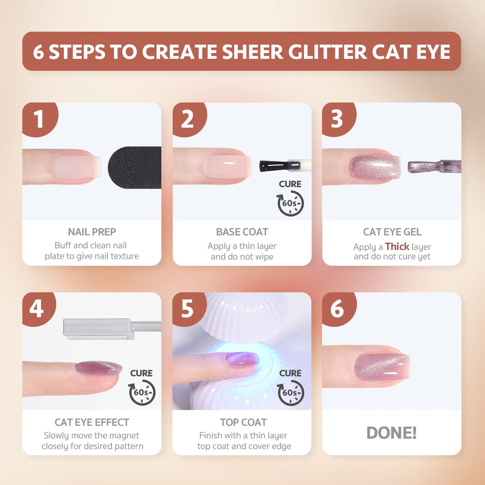 GAOY at-home manicure kit supports easy professional-style nail art.