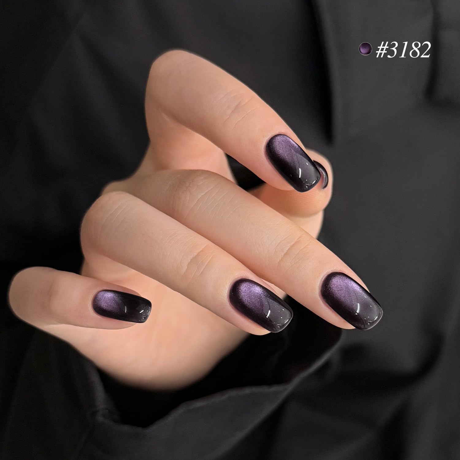GAOY gel polish cure under UV light for quick, durable dry
