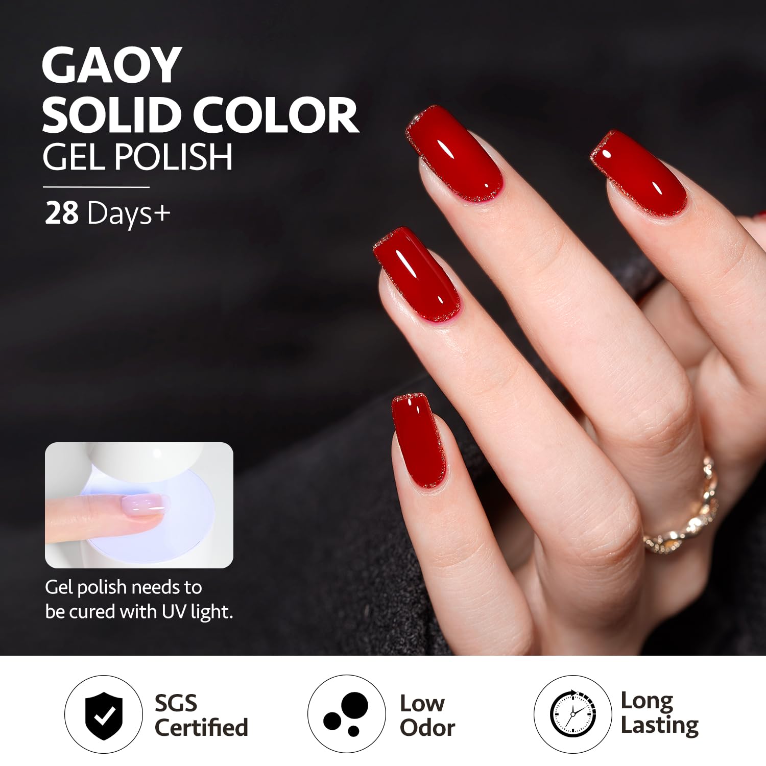 GAOY nail prep tip highlights buffing to reduce early peeling