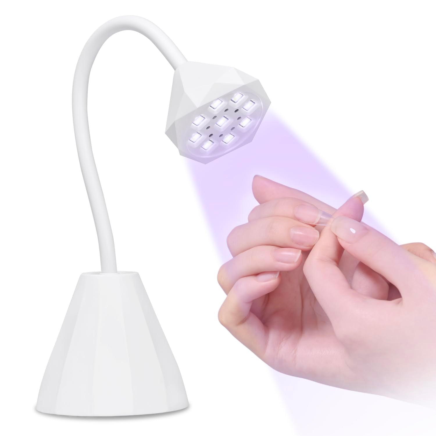 GAOY Omin-Cure Nail Lamp neck-angle for omni-directional curing
