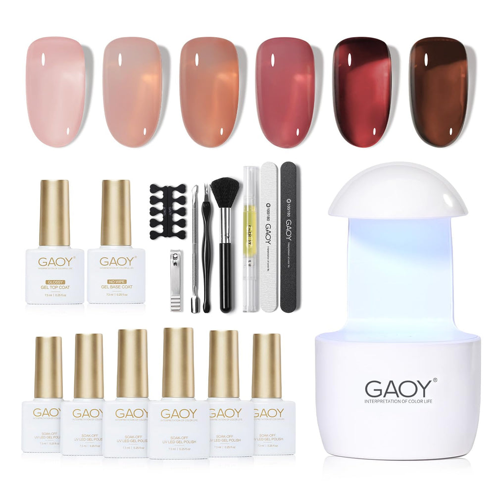 GAOY Rose Garden UV lamp for quick at home gel nail curing.