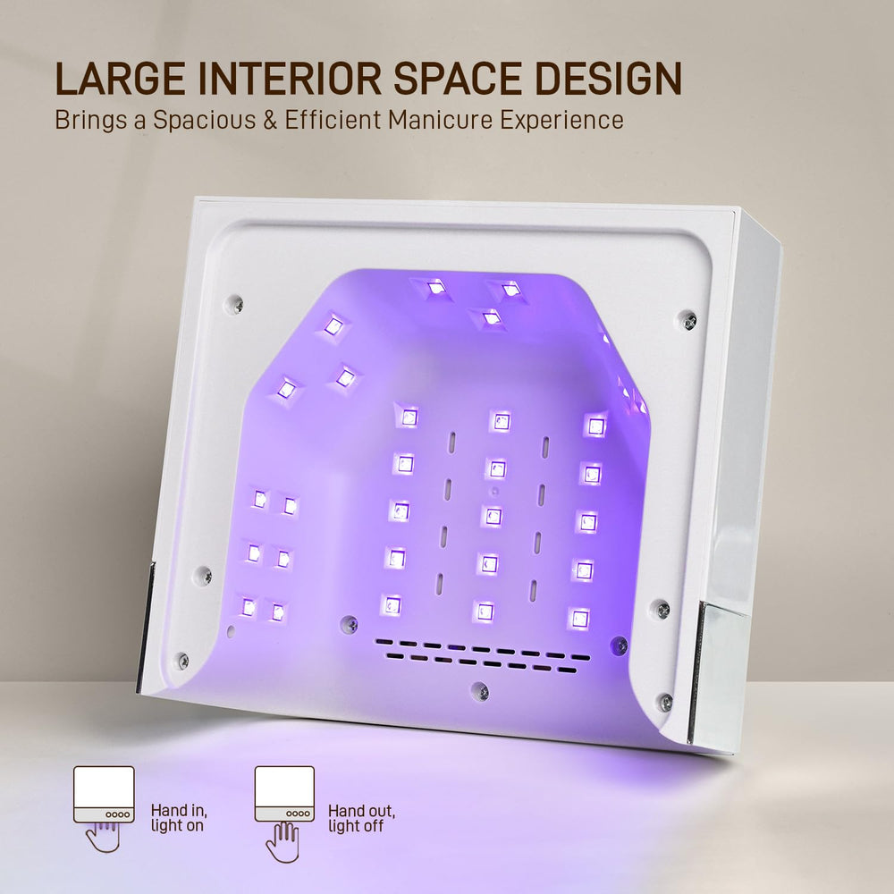 GAOY salon-at-home lamp compact and powerful for home manicures
